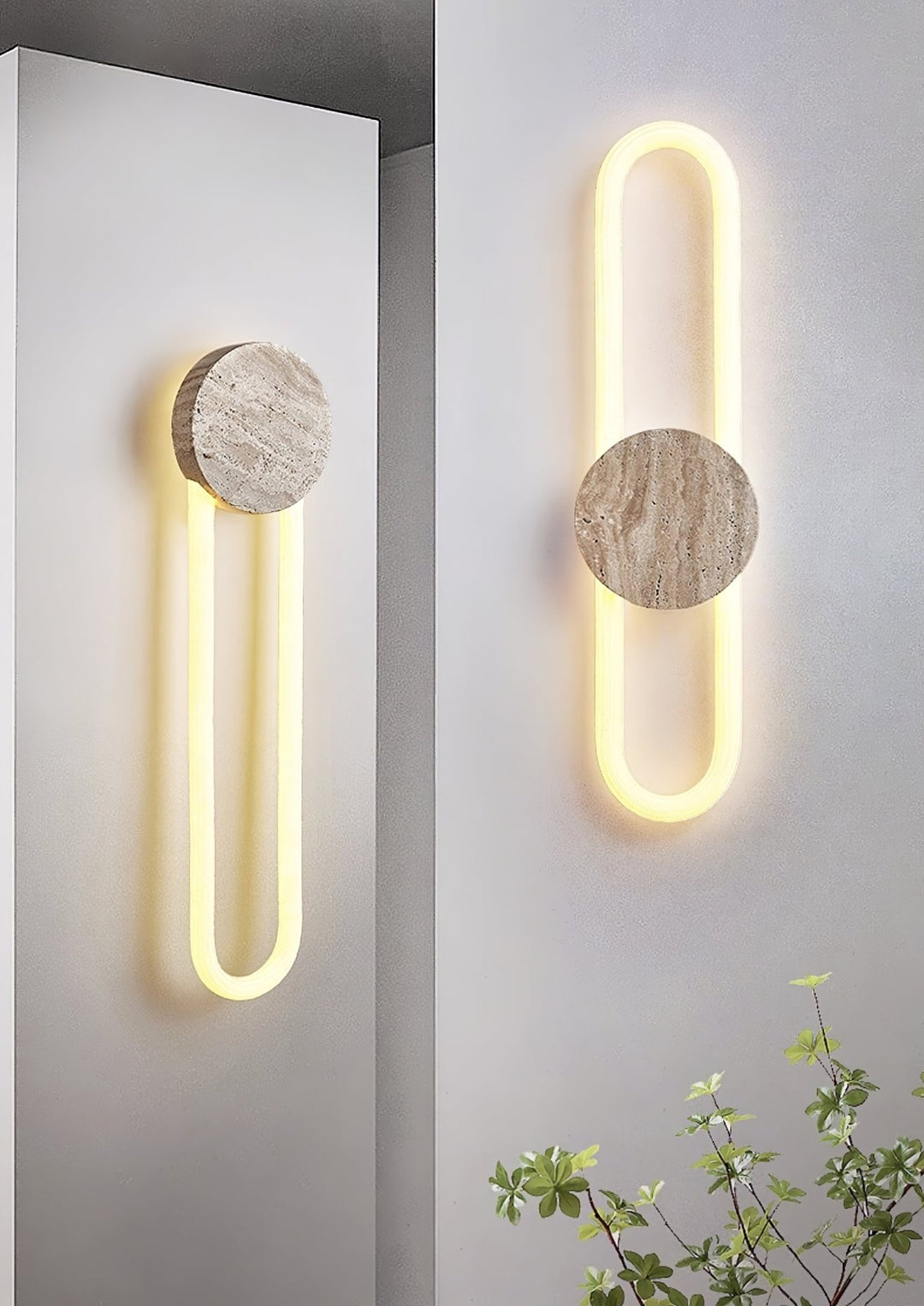 Eloen Travertine Wall Light - Vakkerlight