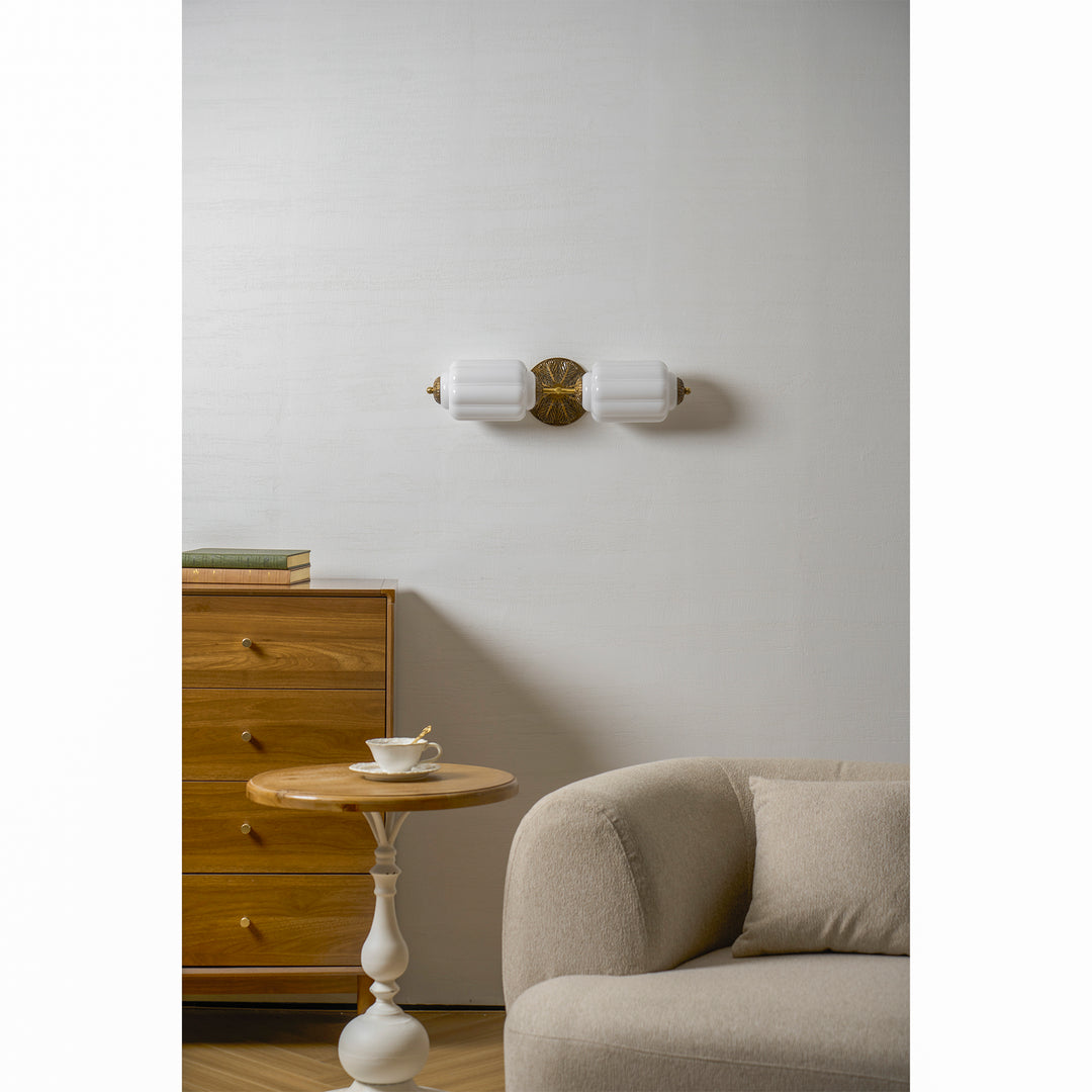 Elliot Glass Wall Sconce - Vakkerlight