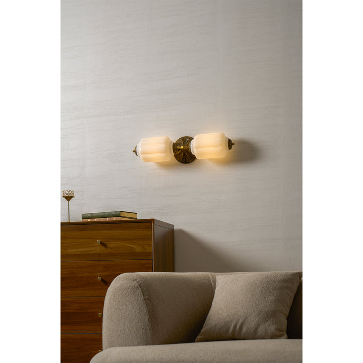 Elliot Glass Wall Sconce - Vakkerlight