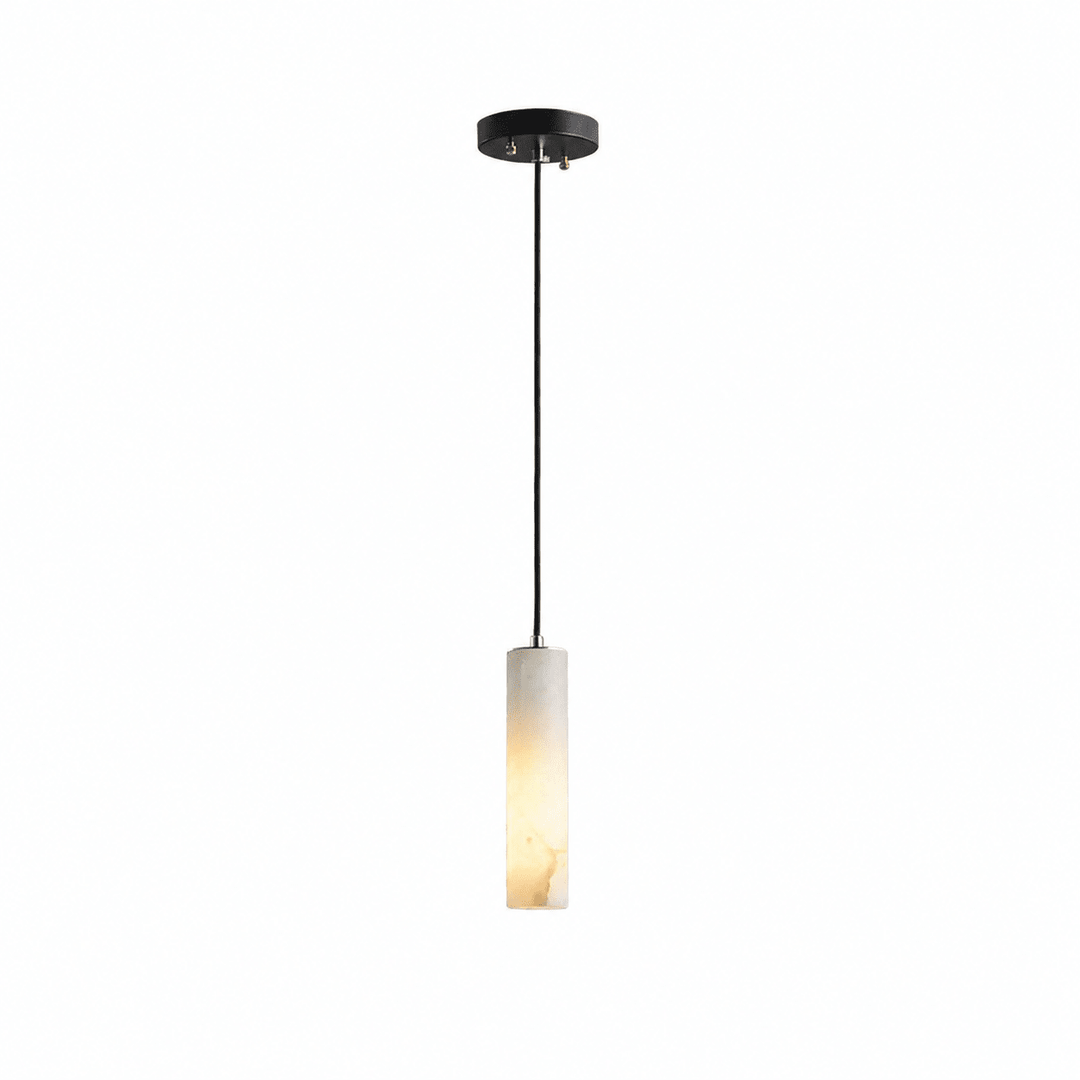 Elongated Alabaster Cluster Pendant Lamp - Vakkerlight