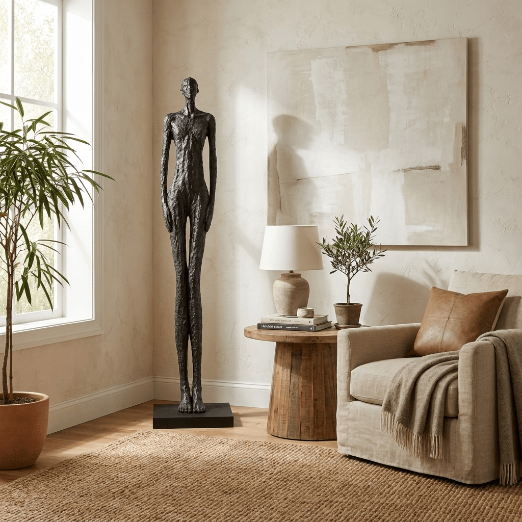 Elongated Form Sculpture - Vakkerlight