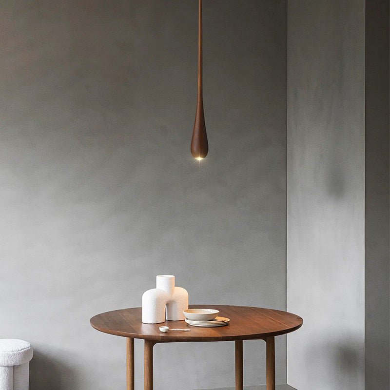 Elongated Teardrop Pendant Light - Vakkerlight