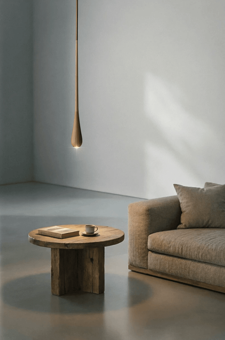 Elongated Teardrop Pendant Light - Vakkerlight