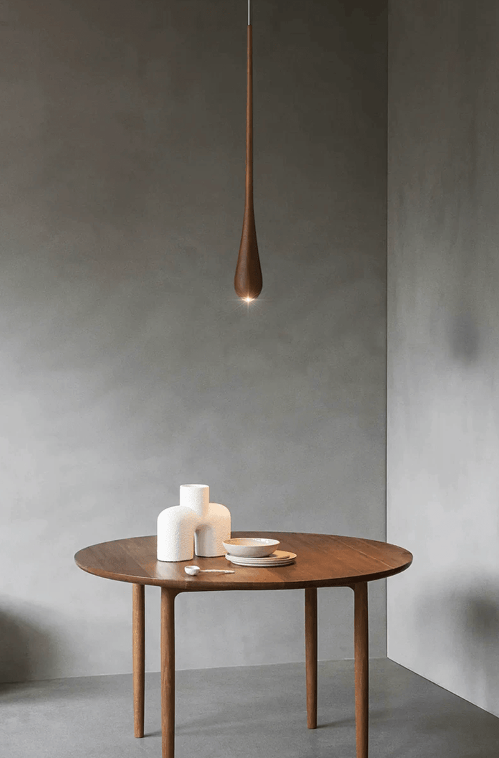 Elongated Teardrop Pendant Light - Vakkerlight