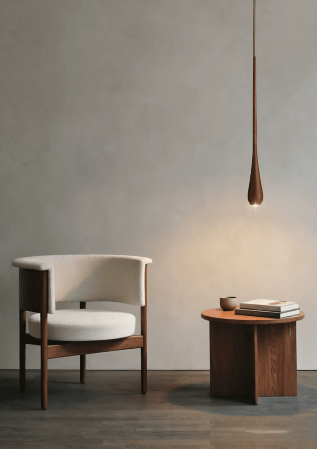 Elongated Teardrop Pendant Light - Vakkerlight