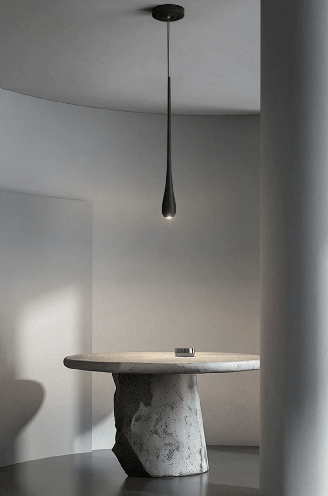 Elongated Teardrop Pendant Light - Vakkerlight
