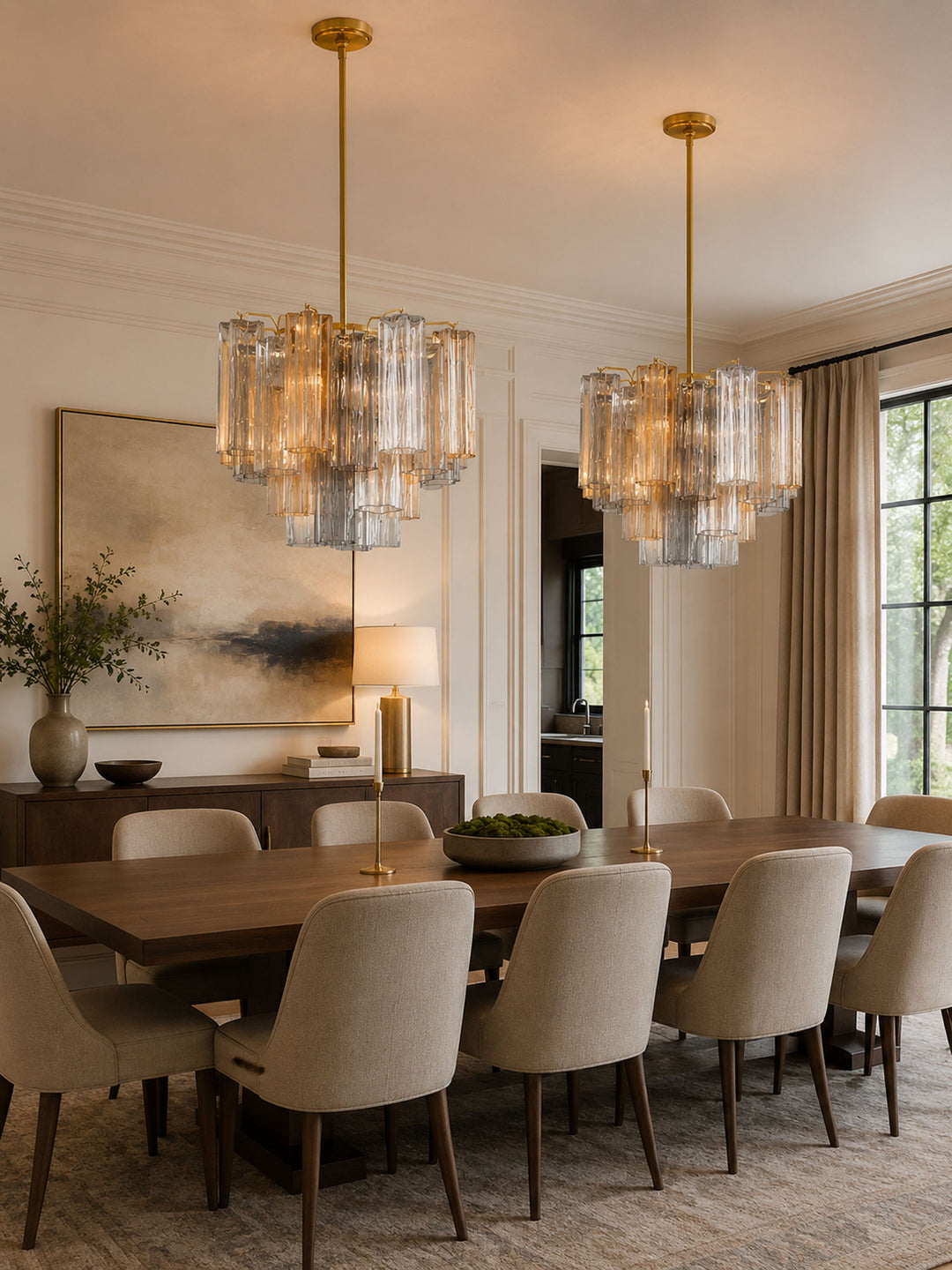 Eloria Glass Chandelier