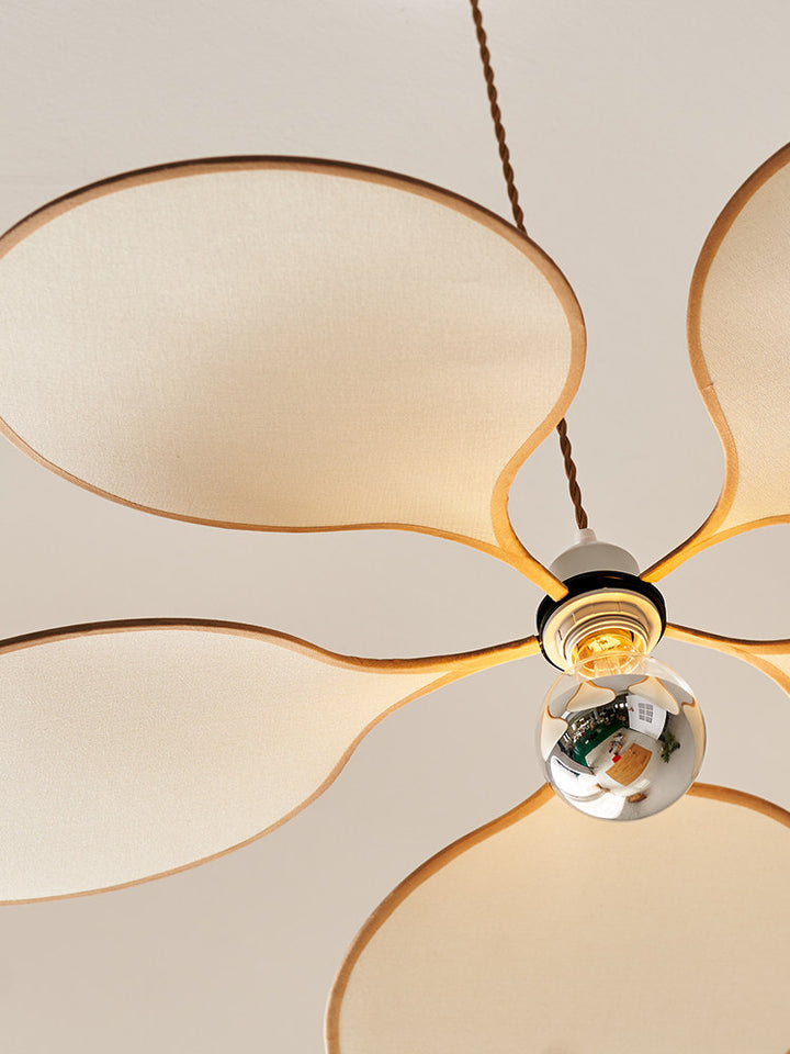 Elowen Fabric Petal Pendant Light
