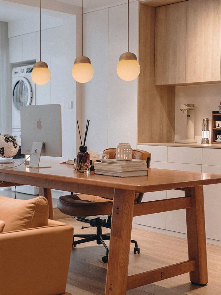 Elowen Fluted Opal Pendant Lamp - Vakkerlight