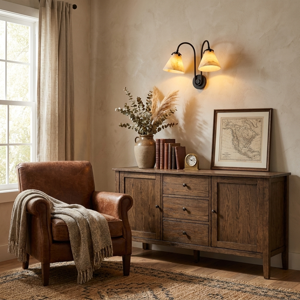 Elowen Alabaster Twin Wall Sconce