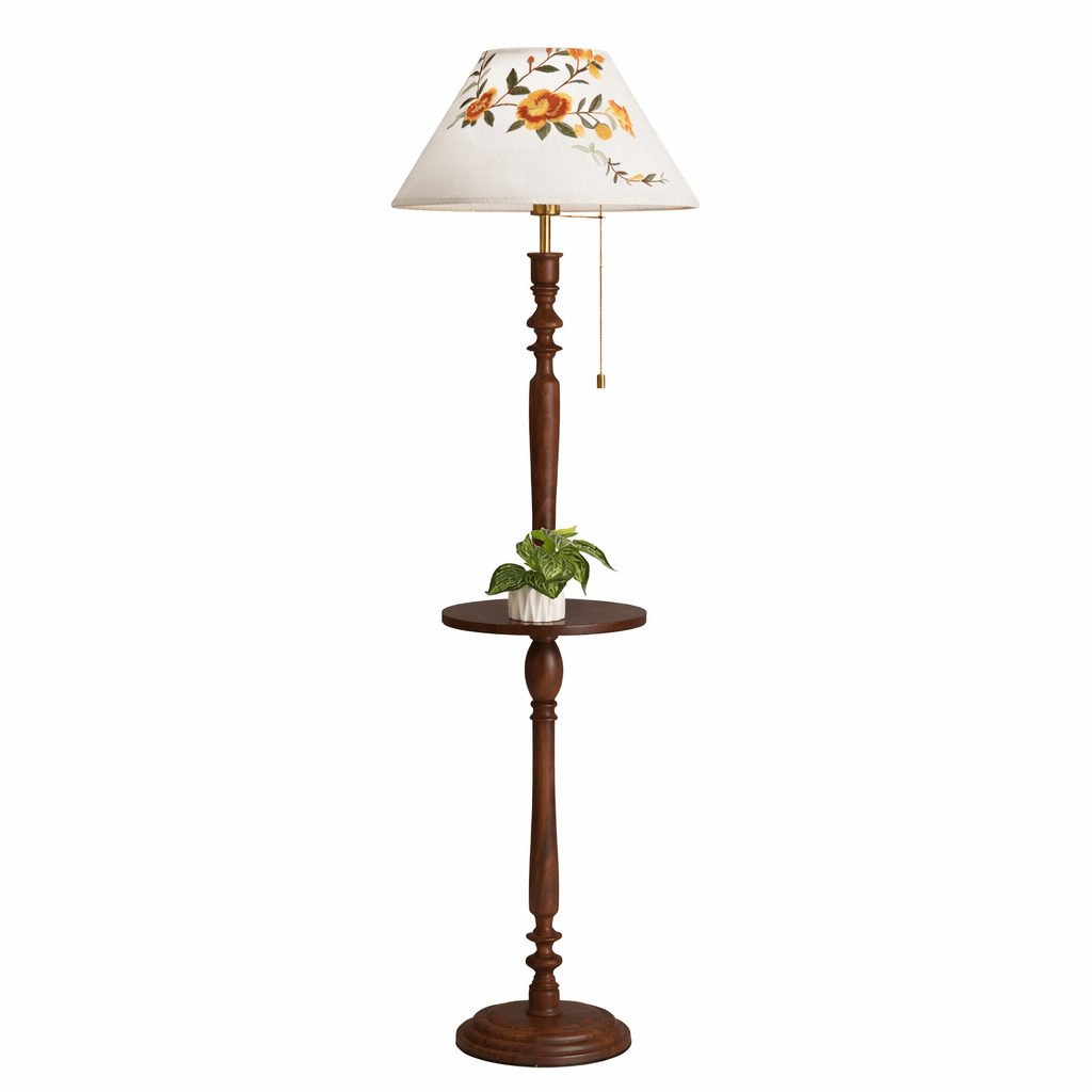 Elowen Bloom Side Floor Lamp - Vakkerlight