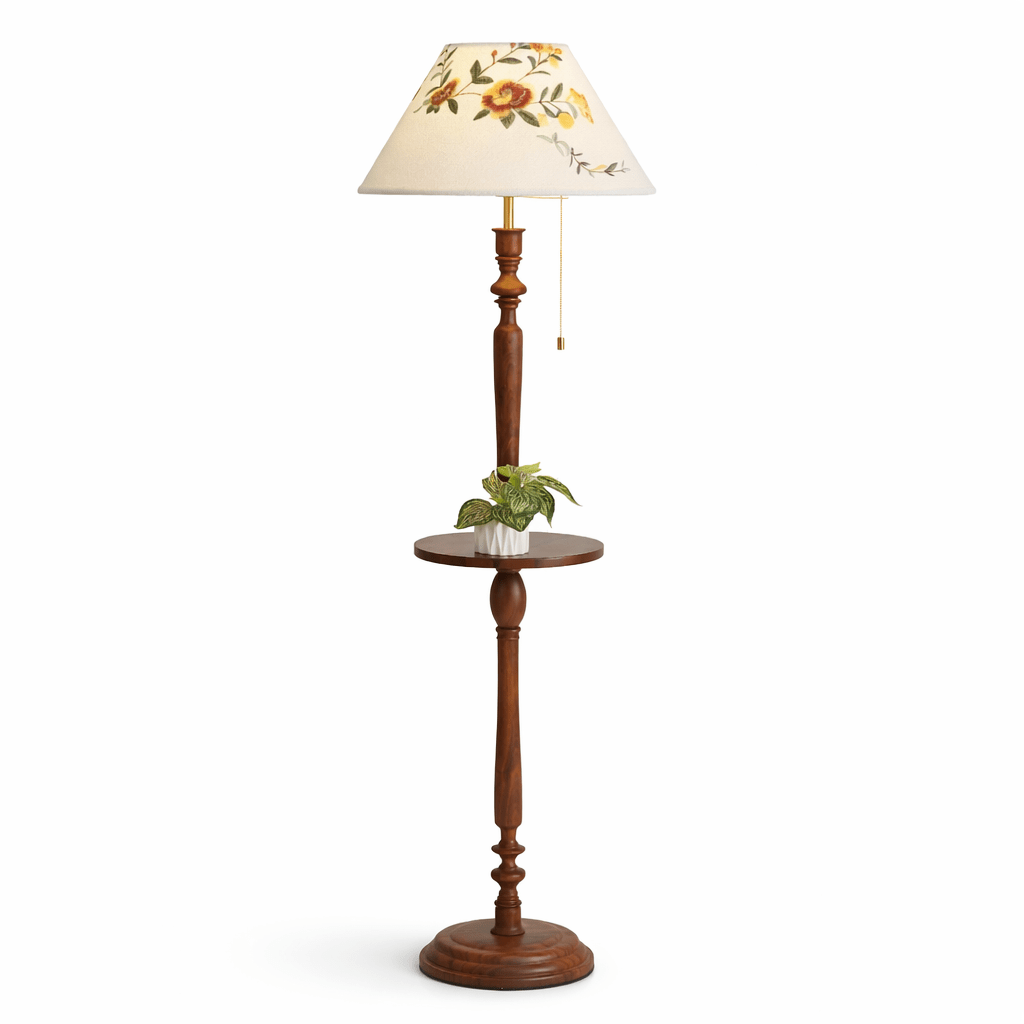 Elowen Bloom Side Floor Lamp - Vakkerlight