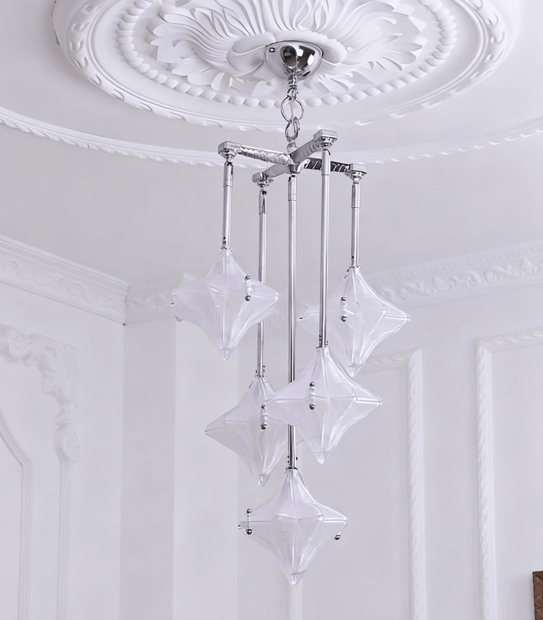 Elowen Long Prism Star Chandelier - Vakkerlight