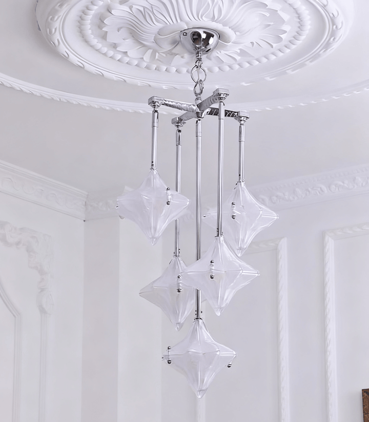 Elowen Long Prism Star Chandelier - Vakkerlight