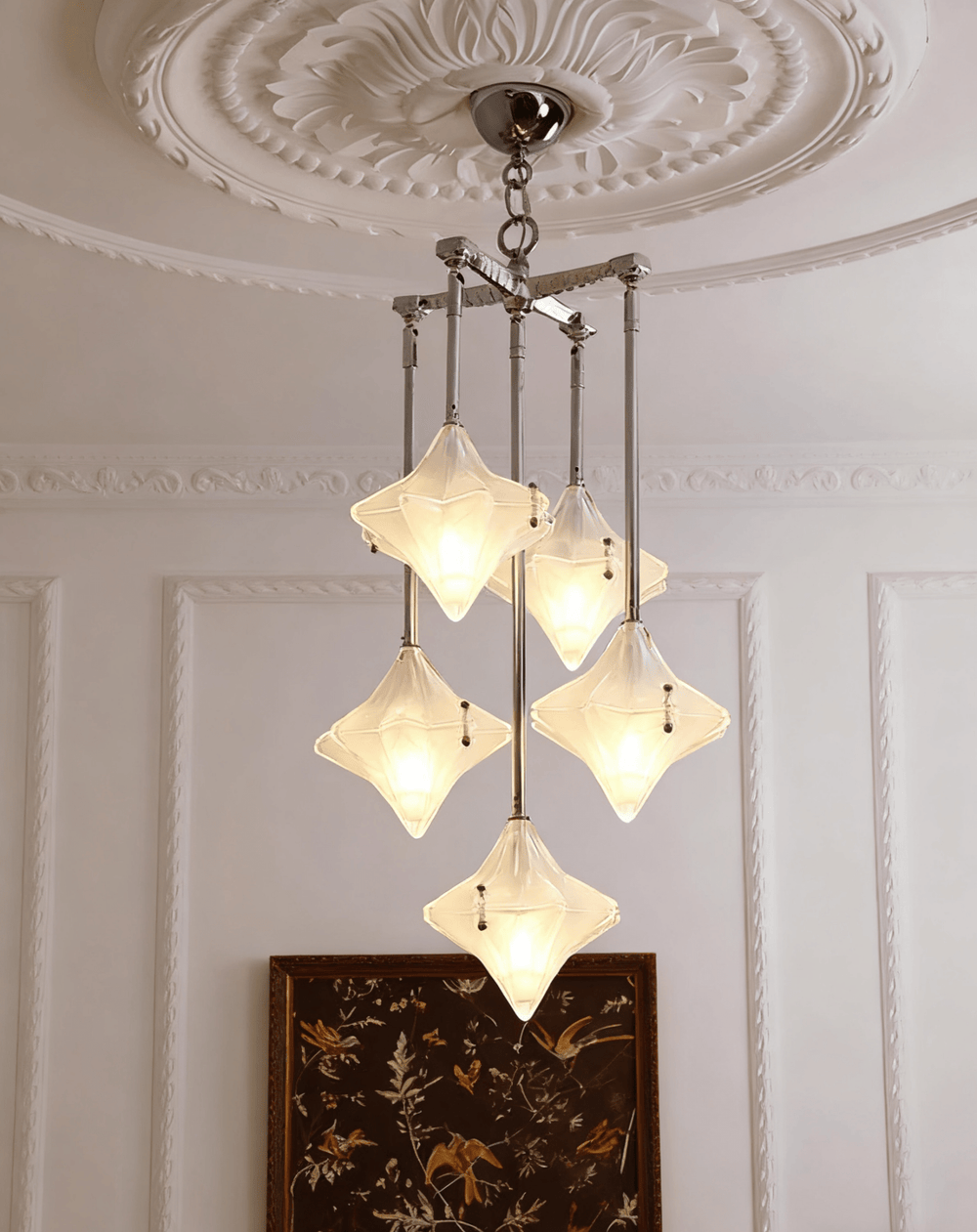 Elowen Long Prism Star Chandelier - Vakkerlight