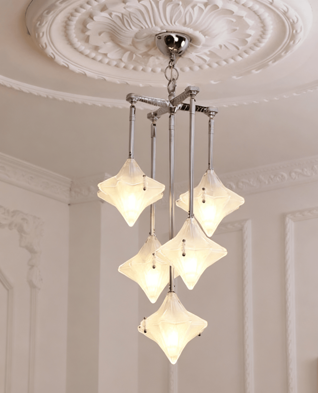 Elowen Long Prism Star Chandelier - Vakkerlight