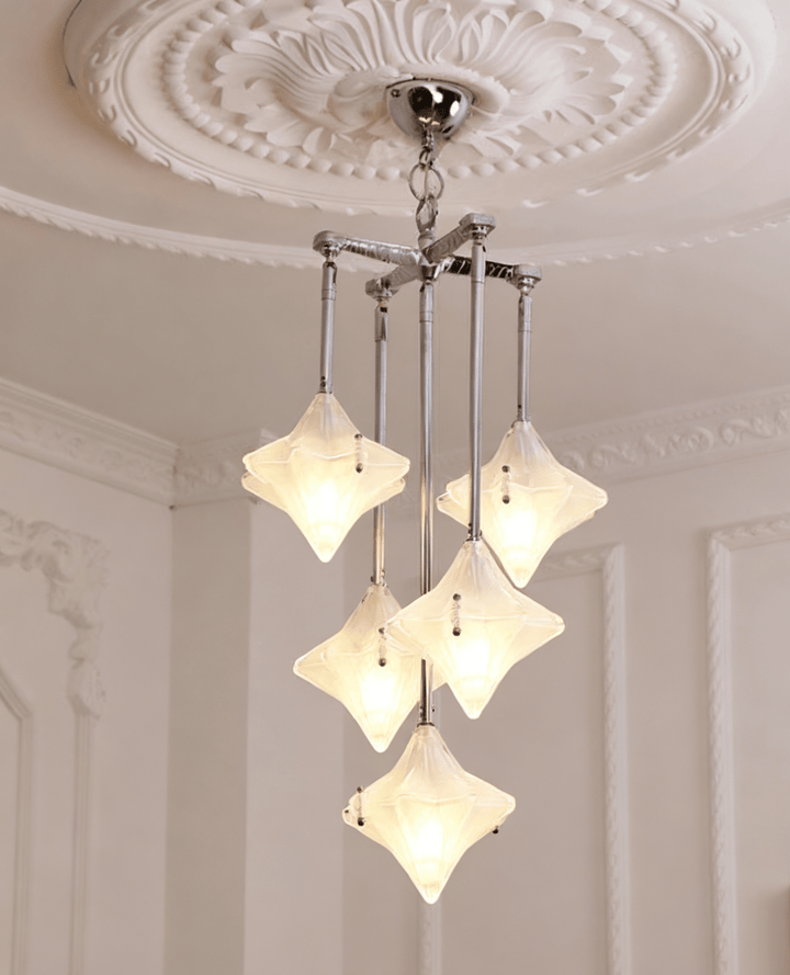 Elowen Long Prism Star Chandelier - Vakkerlight