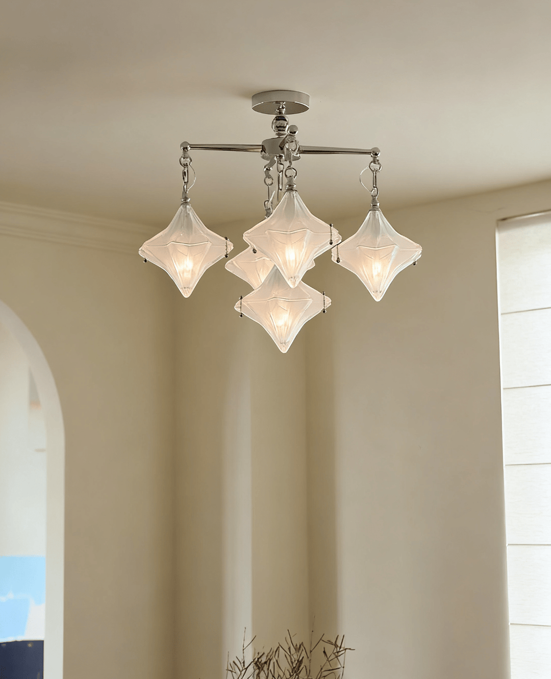 Elowen Prism Star Chandelier - Vakkerlight
