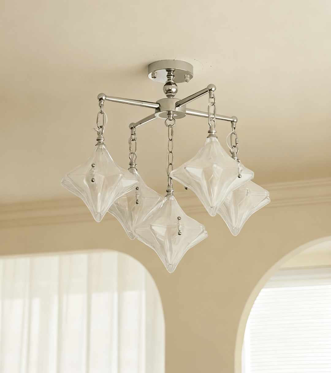 Elowen Prism Star Chandelier - Vakkerlight