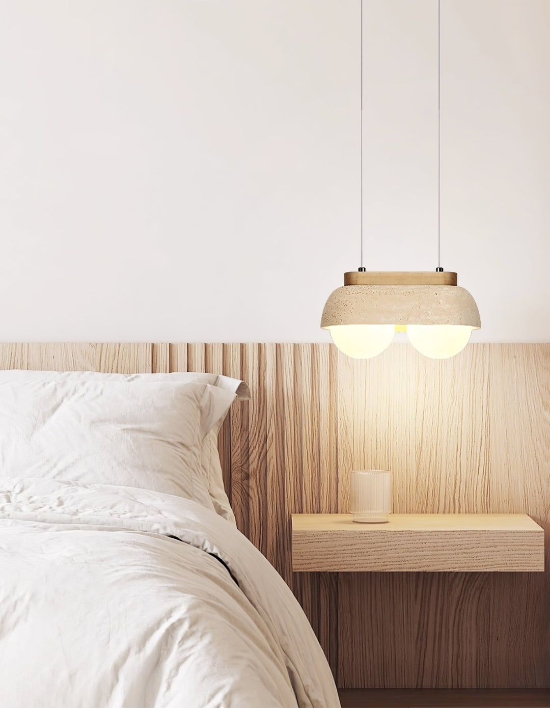 Elowen Travertine Pendant Light - Vakkerlight