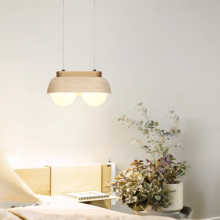 Elowen Travertine Pendant Light - Vakkerlight