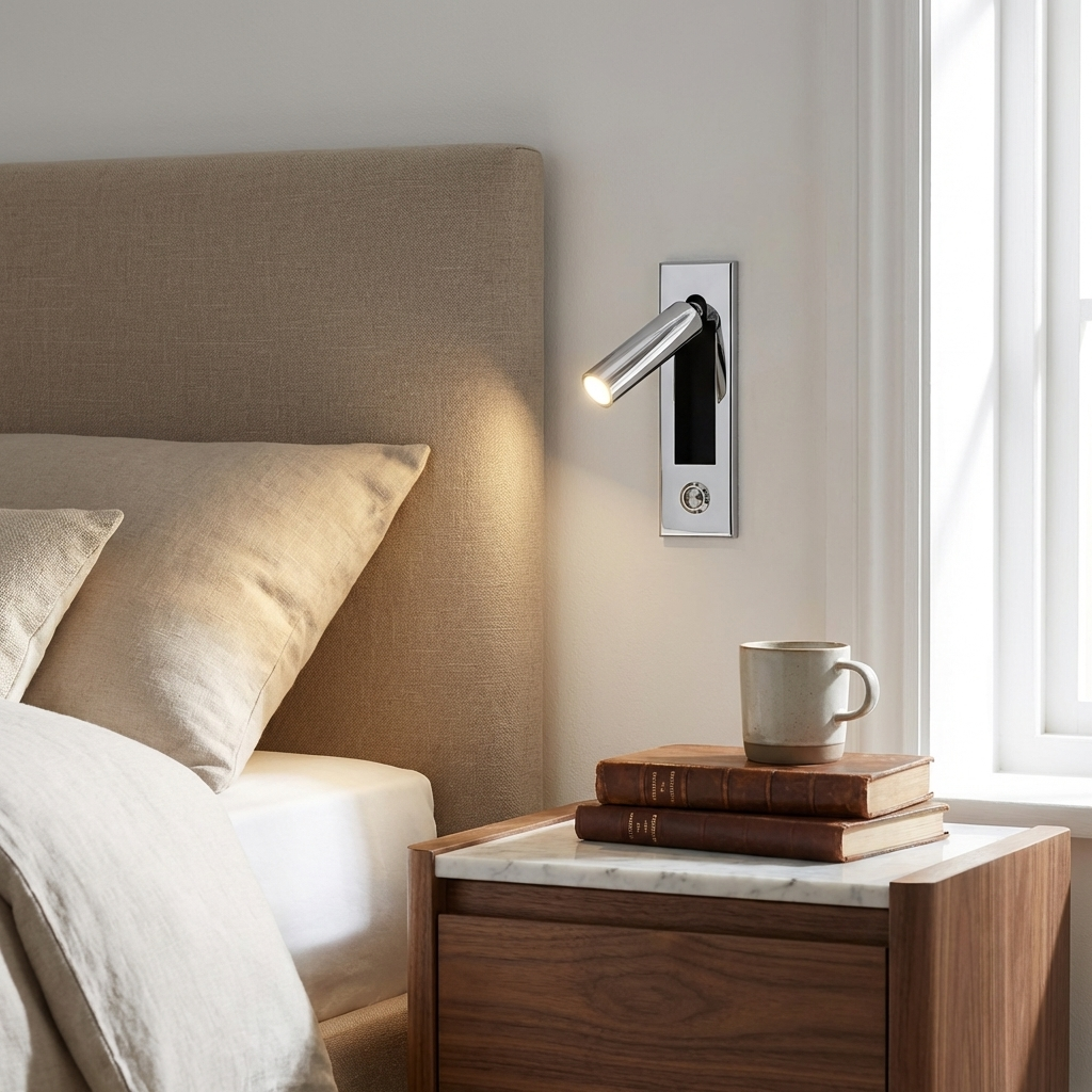Embedded Bedside Sconce