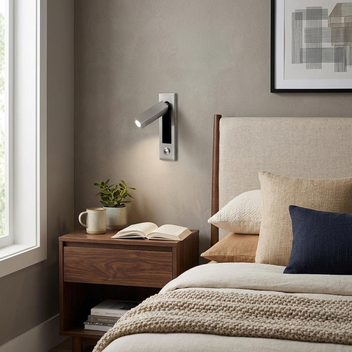 Embedded Bedside Sconce