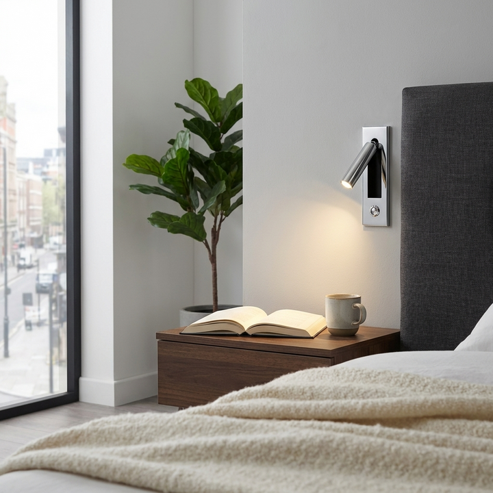 Embedded Bedside Sconce