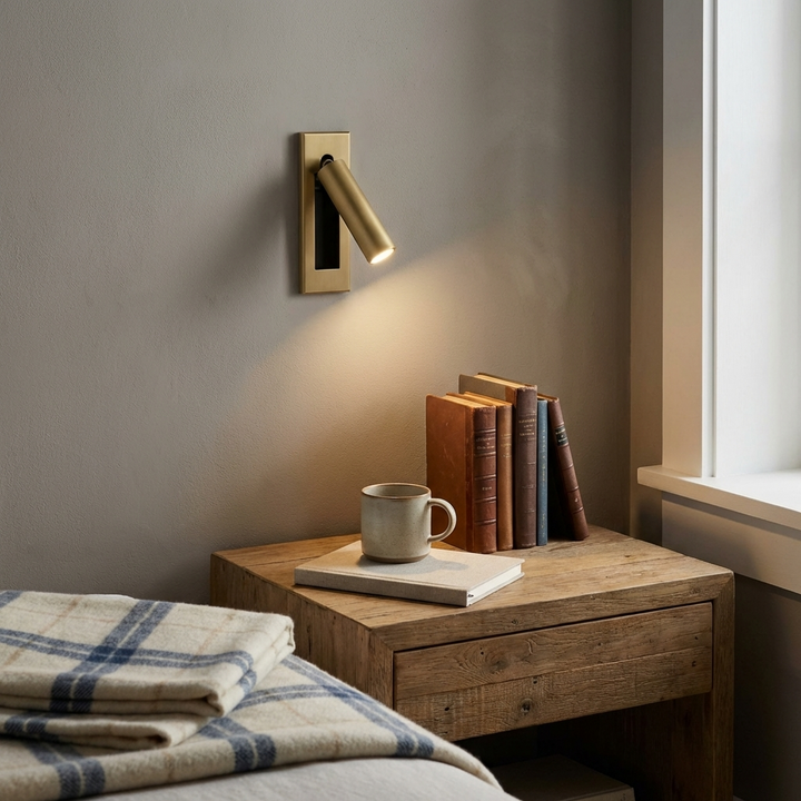 Embedded Bedside Sconce