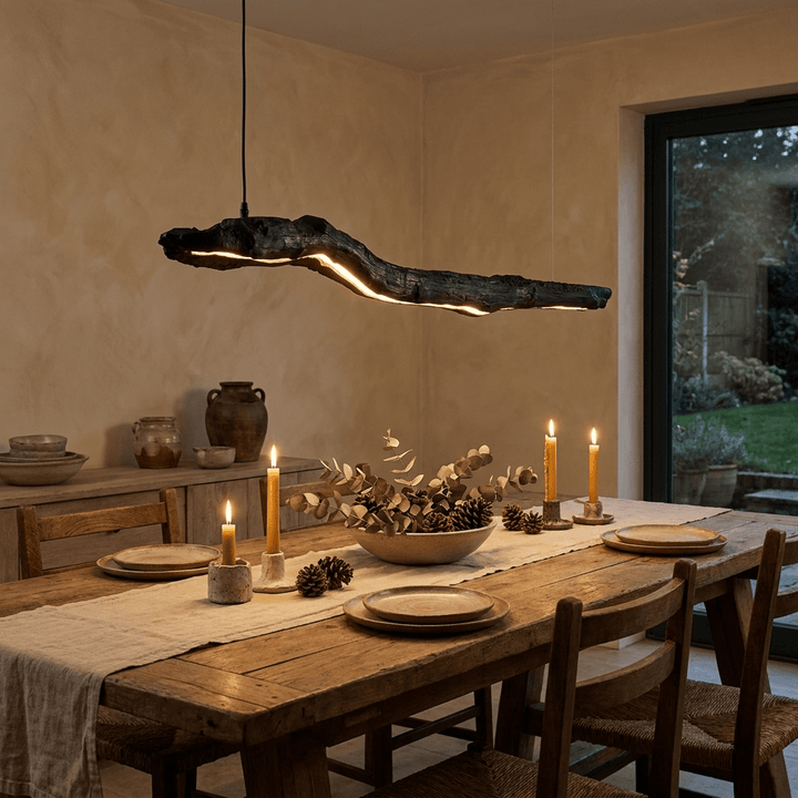 Ember Drift Linear Pendant Lamp - Vakkerlight