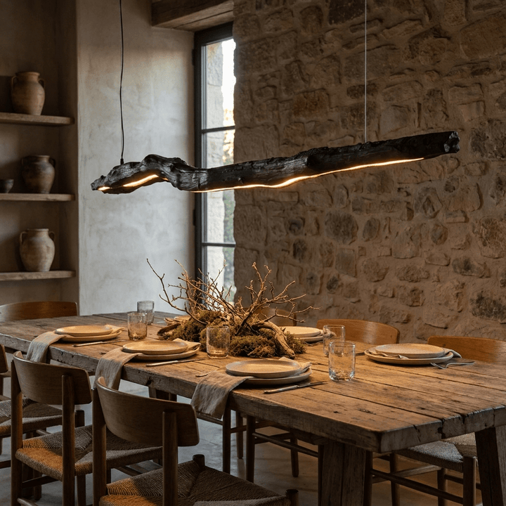 Ember Drift Linear Pendant Lamp - Vakkerlight