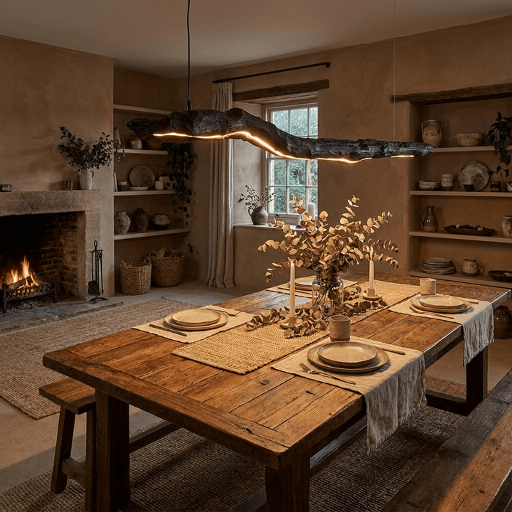 Ember Drift Linear Pendant Lamp - Vakkerlight