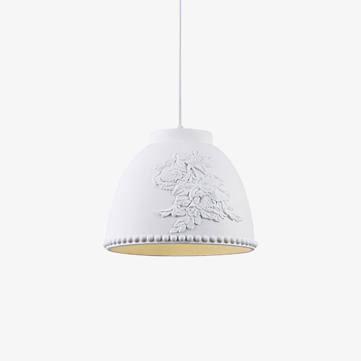 Embossed Flora Pendant Lamp - Vakkerlight