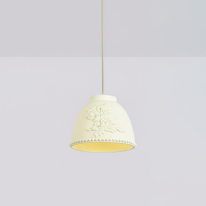 Embossed Flora Pendant Lamp - Vakkerlight