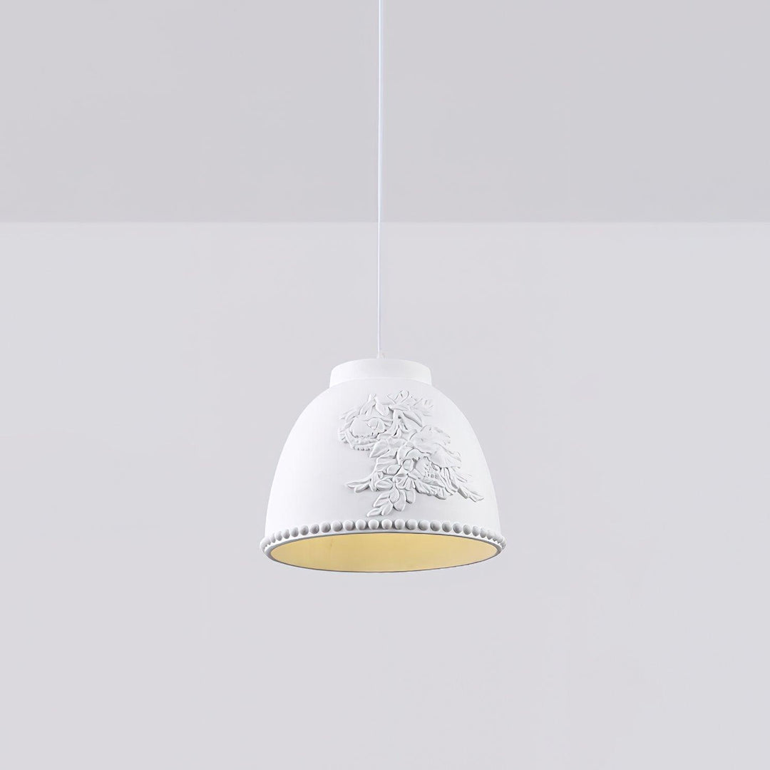 Embossed Flora Pendant Lamp - Vakkerlight