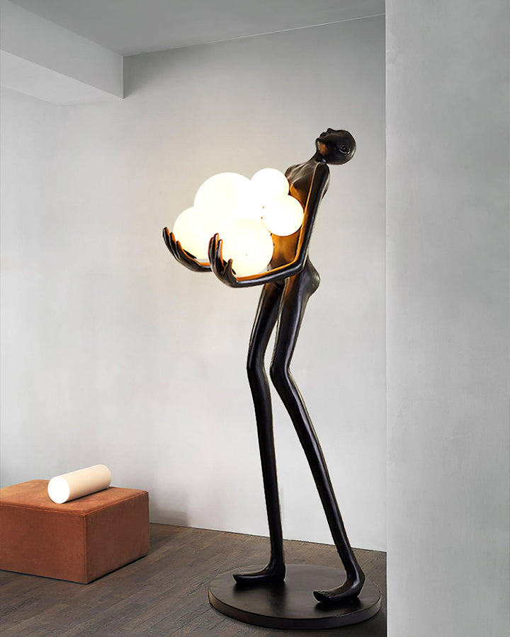 Embrace Sculpture Floor Lamp