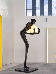 Embrace of Light Sculpture Floor Lamp