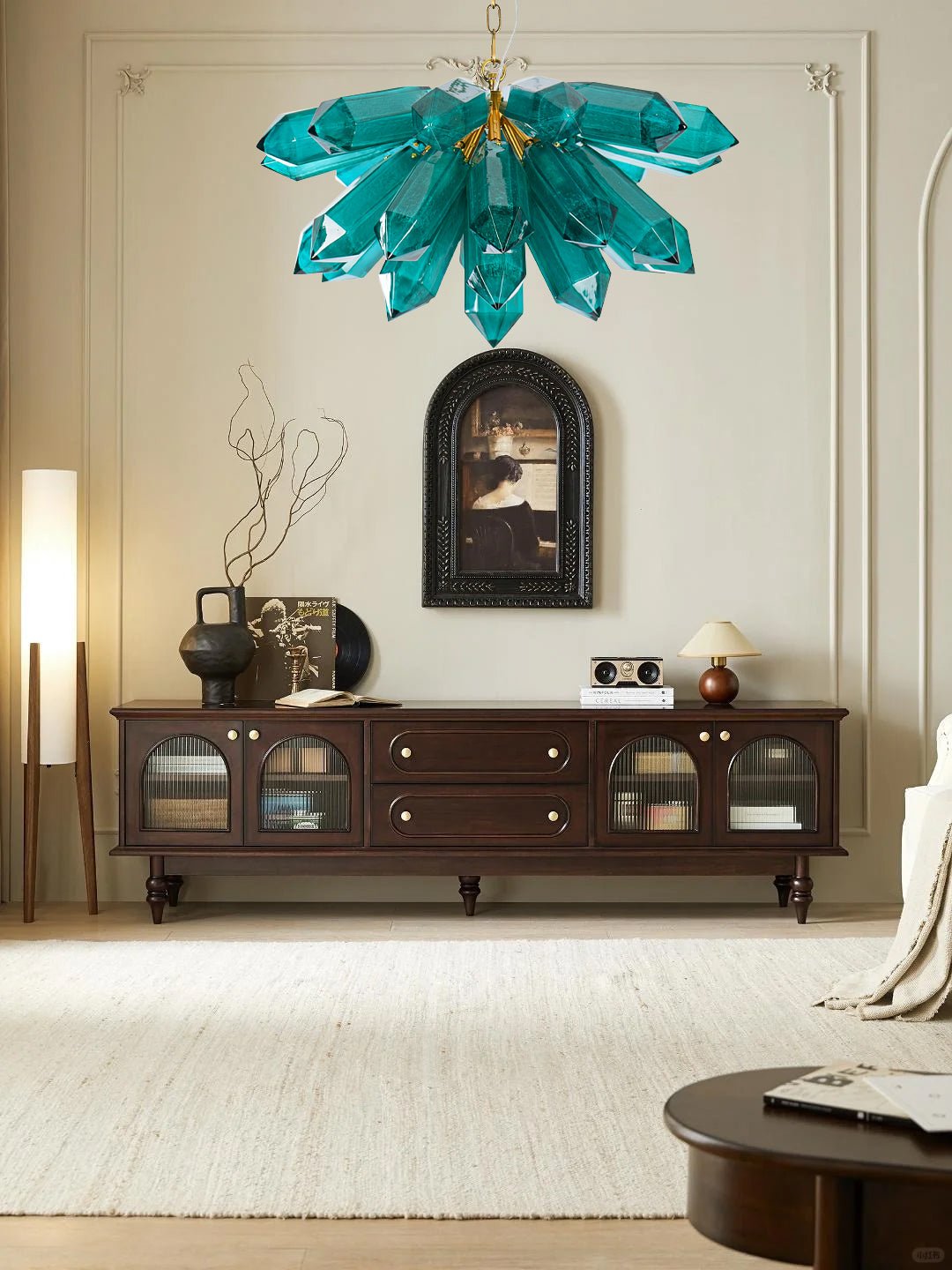 Emerald Crystal Chandelier - Vakkerlight