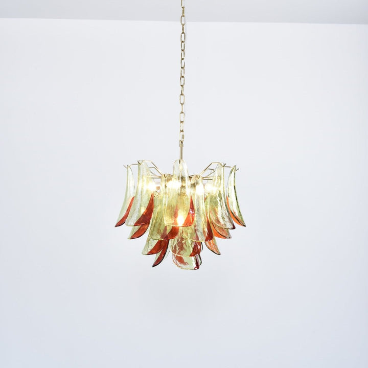 Emerald Flame Murano Glass Chandelier - Vakkerlight