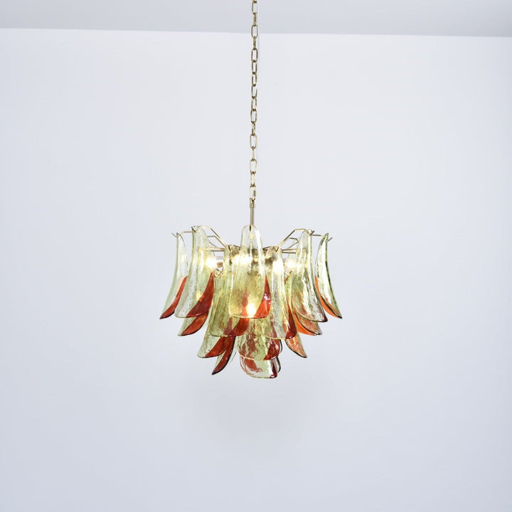 Emerald Flame Murano Glass Chandelier - Vakkerlight
