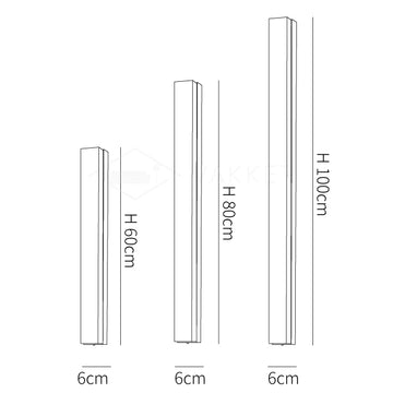 Emerson Alabaster Wall Lamp — Dimension drawings 1