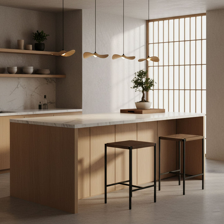 Empty Leaf Chandelier - Vakkerlight