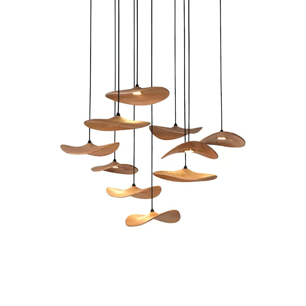 Empty Leaf Chandelier - Vakkerlight