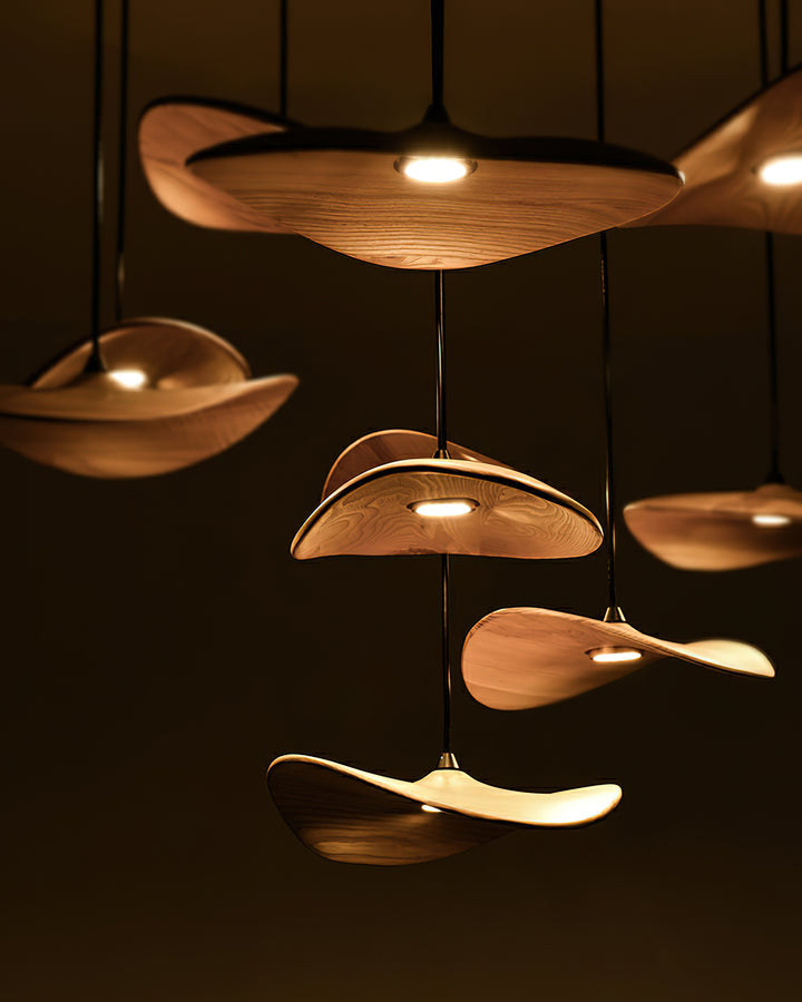 Empty Leaf Chandelier - Vakkerlight