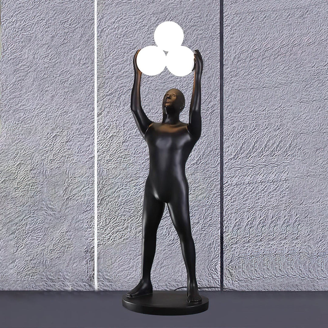 Enlightened Figure Sculptor Floor Lamp