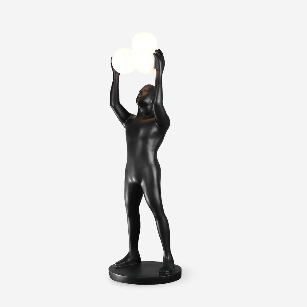 Enlightened Figure Sculptor Floor Lamp - Vakkerlight