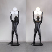 Enlightened Figure Sculptor Floor Lamp - Vakkerlight