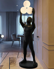 Enlightened Figure Sculptor Floor Lamp