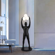 Enlightened Figure Sculptor Floor Lamp - Vakkerlight