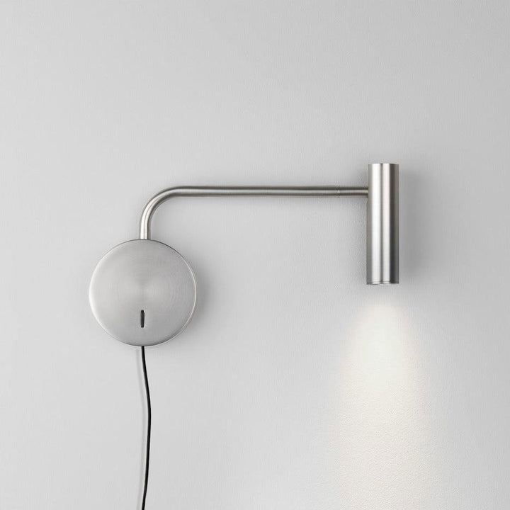 Minimalist Disc Plug-in Wall Sconce